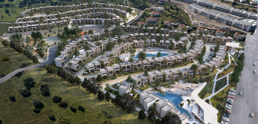 Severní Kypr, Esentepe – Luxusní Apatmán 1+1 v resortu Casa del Mare