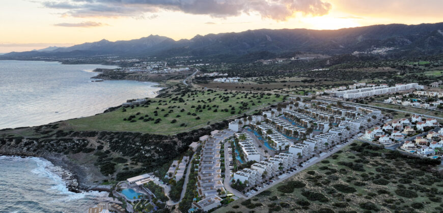 Severní Kypr, Esentepe – Luxusní Apatmán 1+1 v resortu Casa del Mare