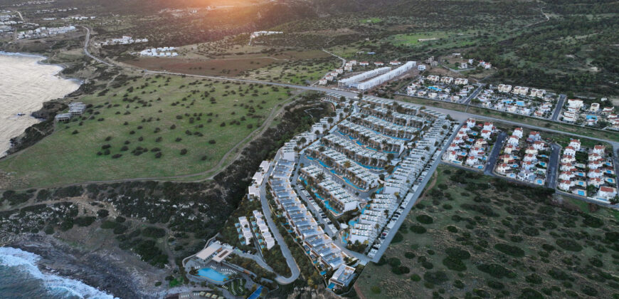 Severní Kypr, Esentepe – Luxusní Apatmán 1+1 v resortu Casa del Mare