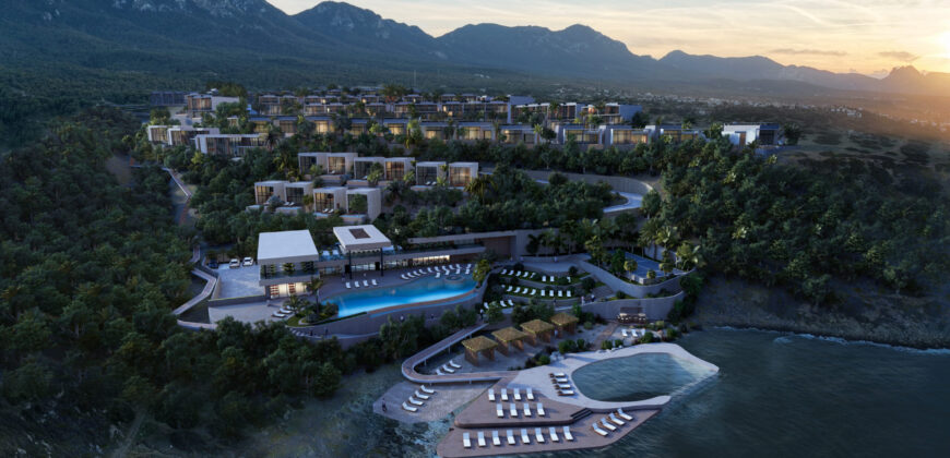 Severní Kypr, Esentepe – Luxusní Apatmán 1+1 v resortu Casa del Mare