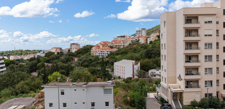 Černá Hora, Bečići – Moderní apartmán 2kk v novostavbě
