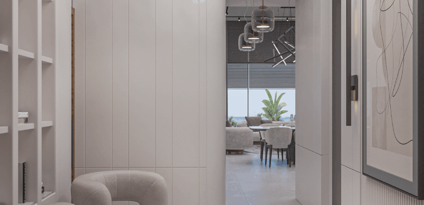 Severní Kypr, Esentepe – Luxusní vila 3+1 v resortu Casa del Mare