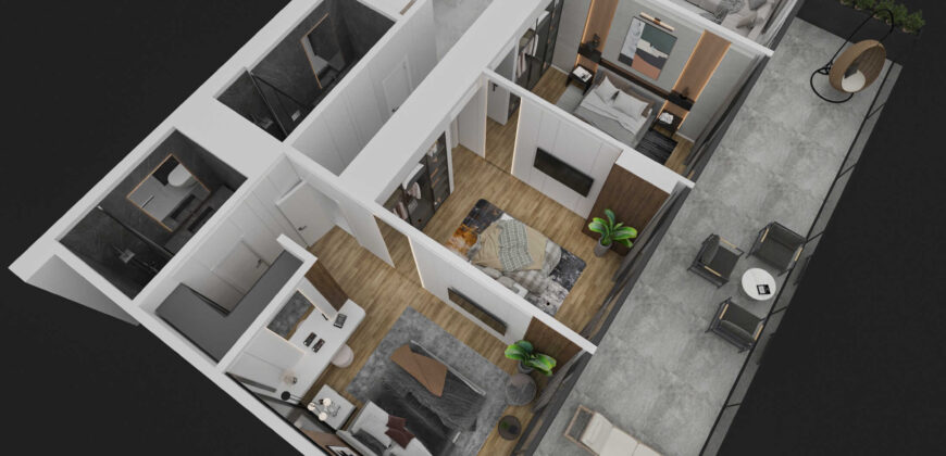 Severní Kypr, Grand Sapphire Resort – Luxusní apartmán 3+1