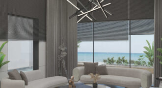 Severní Kypr, Esentepe – Luxusní vila 3+1 v resortu Casa del Mare