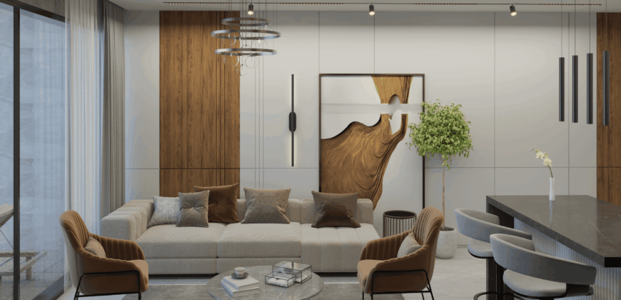 Severní Kypr, Esentepe – Luxusní Apatmán 1+1 v resortu Casa del Mare