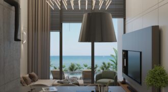 Severní Kypr, Esentepe – Luxusní Penthouse s bazénem 2+1
