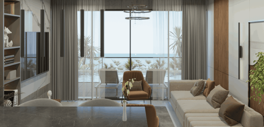 Severní Kypr, Esentepe – Luxusní Apatmán 1+1 v resortu Casa del Mare