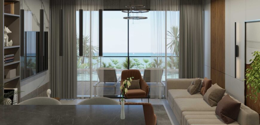 Severní Kypr, Esentepe – Luxusní Apatmán 1+1 v resortu Casa del Mare