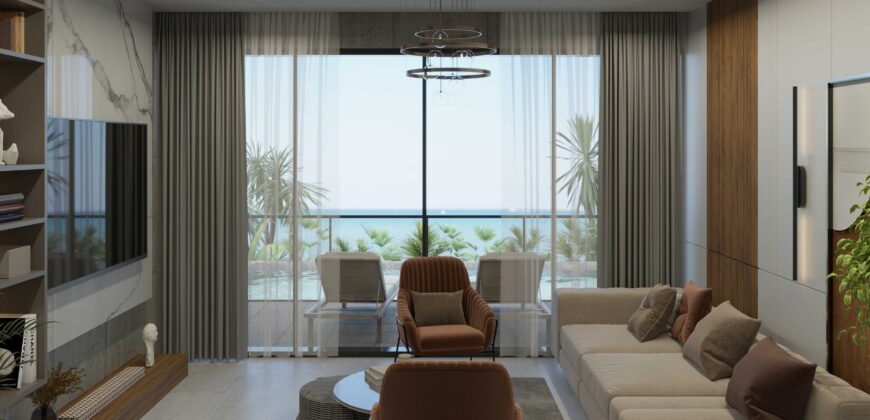 Severní Kypr, Esentepe – Luxusní Apatmán 1+1 v resortu Casa del Mare