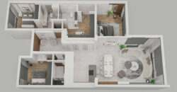 Severní Kypr, Esentepe – Luxusní vila 3+1 v resortu Casa del Mare
