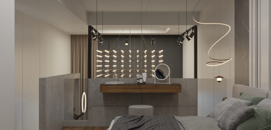 Severní Kypr, Esentepe – Luxusní Penthouse s bazénem 2+1