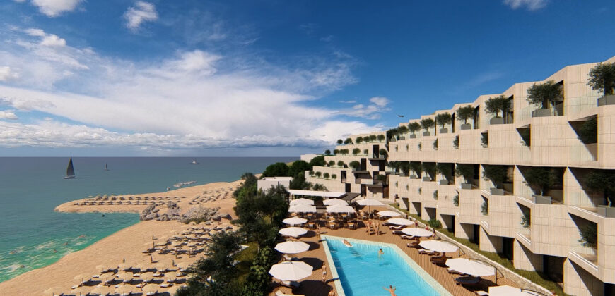 Albánie, Sarandë – Různé typy apartmánů u moře v luxusním resortu